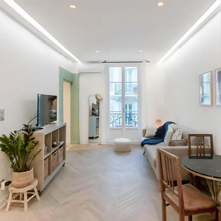 Апартаменты L48 Staywiz Us - 1 Bdr Ac Centre 10 Mins Sea Ницца